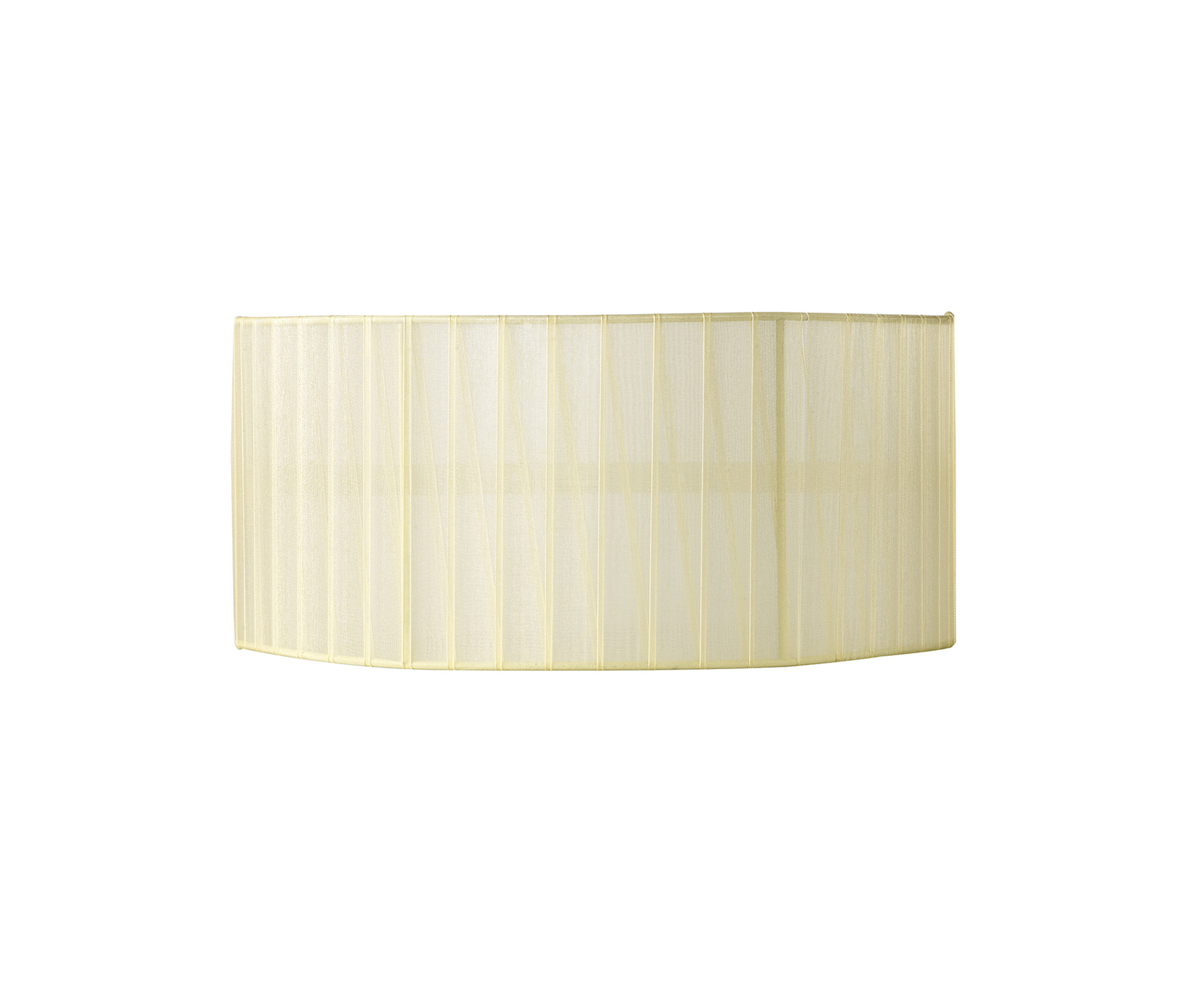 ILS31746CR  Freida Organza Wall Lamp Shade Cream For IL31746/56; 350mmx160mm